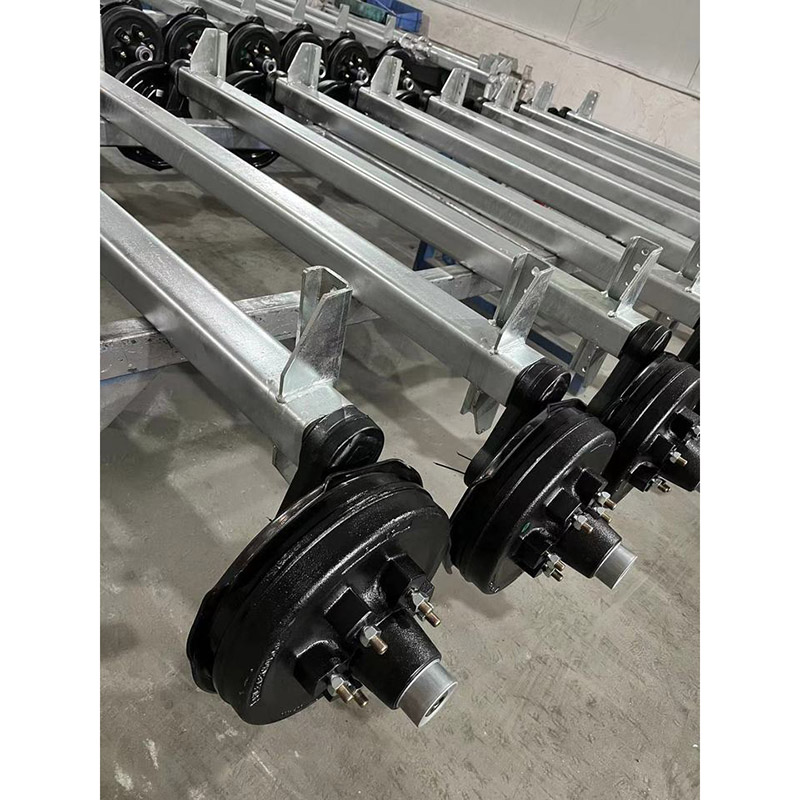 Rubber Torsion Axle With Electric Brakes For Trailers Rubber Torsion Axle With Electric Brakes For Trailers